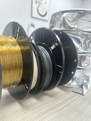 ซื้อ HDT สูง 0.45Mpa 210 °C Ultem 1000 PEI สีธรรมชาติ สายสกรีน 3D สี 1.75 มิลลิเมตร สายสกรีน 3D ที่มีความยืดหยุ่น 5 มิลลิเมตร/นาที ประเภท 60% online manufacture