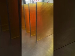 กระดาษ PEI ที่เสริม GF30 ultem 350x350 ความแข็งแรงสูง